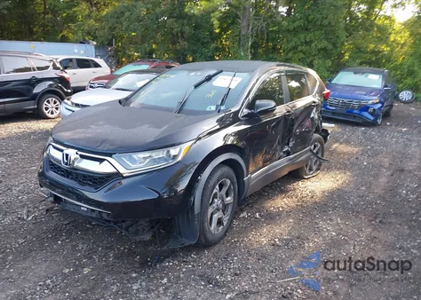 2017 Honda Cr-V Ex из США, поврежденный, VIN 2HKRW2H53HH654555